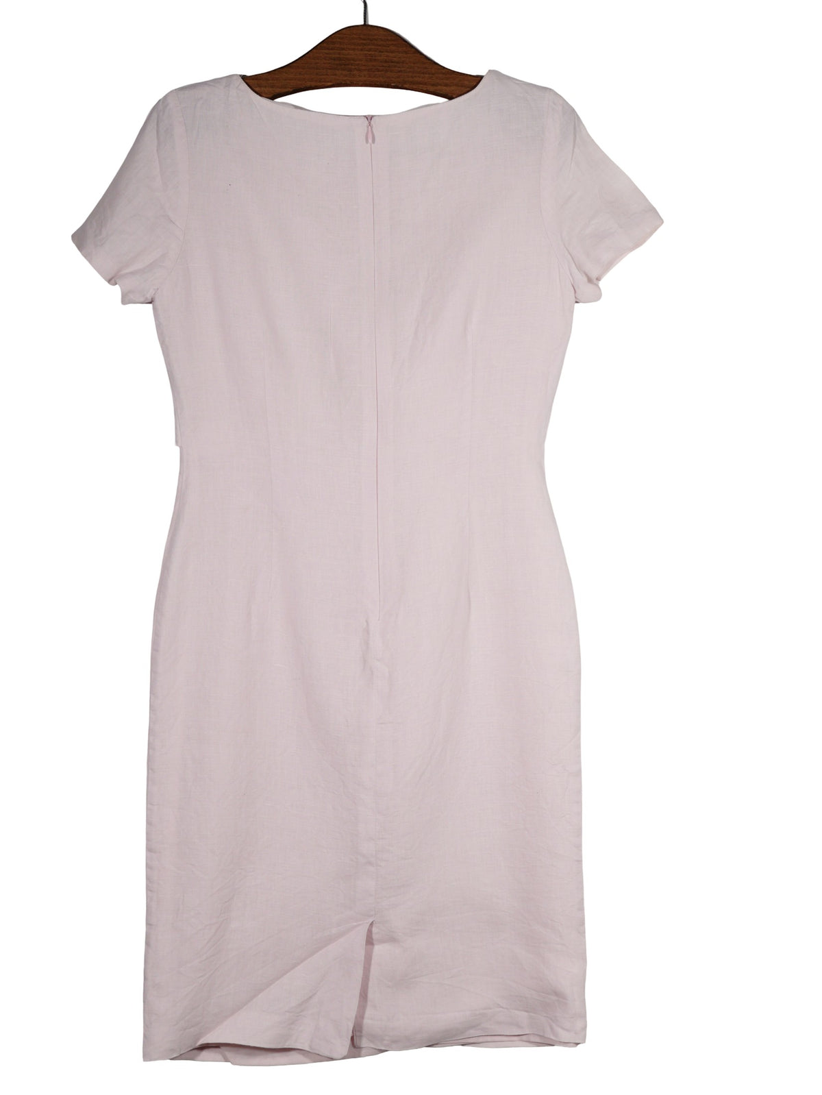 Rochie Victoria Veni roz pudrat mărime M vedere din spate second-hand premium