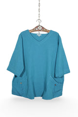 Tricou (bumbac&in) - marimea XXL/3XL - Femei