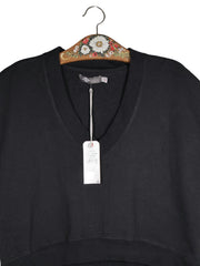 Top Lee Cooper negru mărime S detaliu material și croială second-hand premium