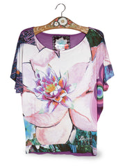 Bluza Desigual multicolor mărime S vedere din față second-hand premium