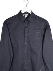 Camasa G-STAR RAW bleumarin mărime S detaliu material și croială second-hand premium