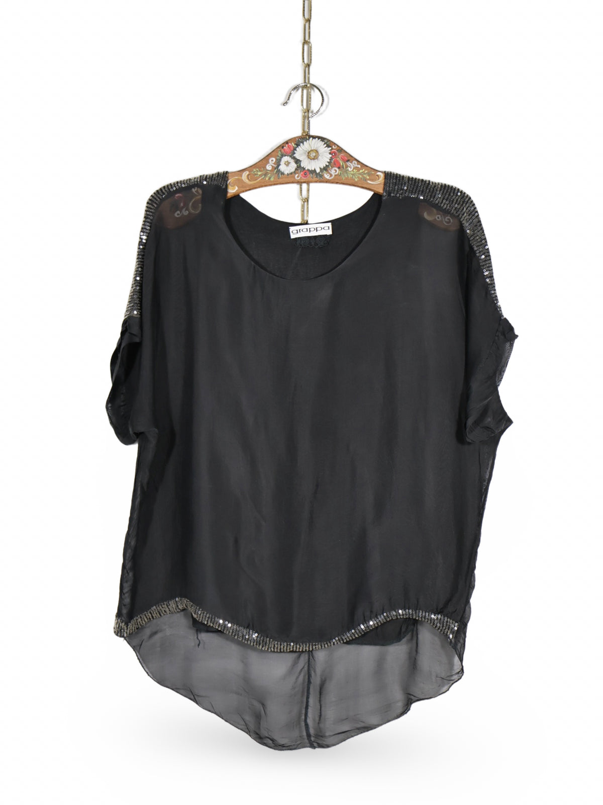 Tricou matase&bumbac - marimea XL - Femei