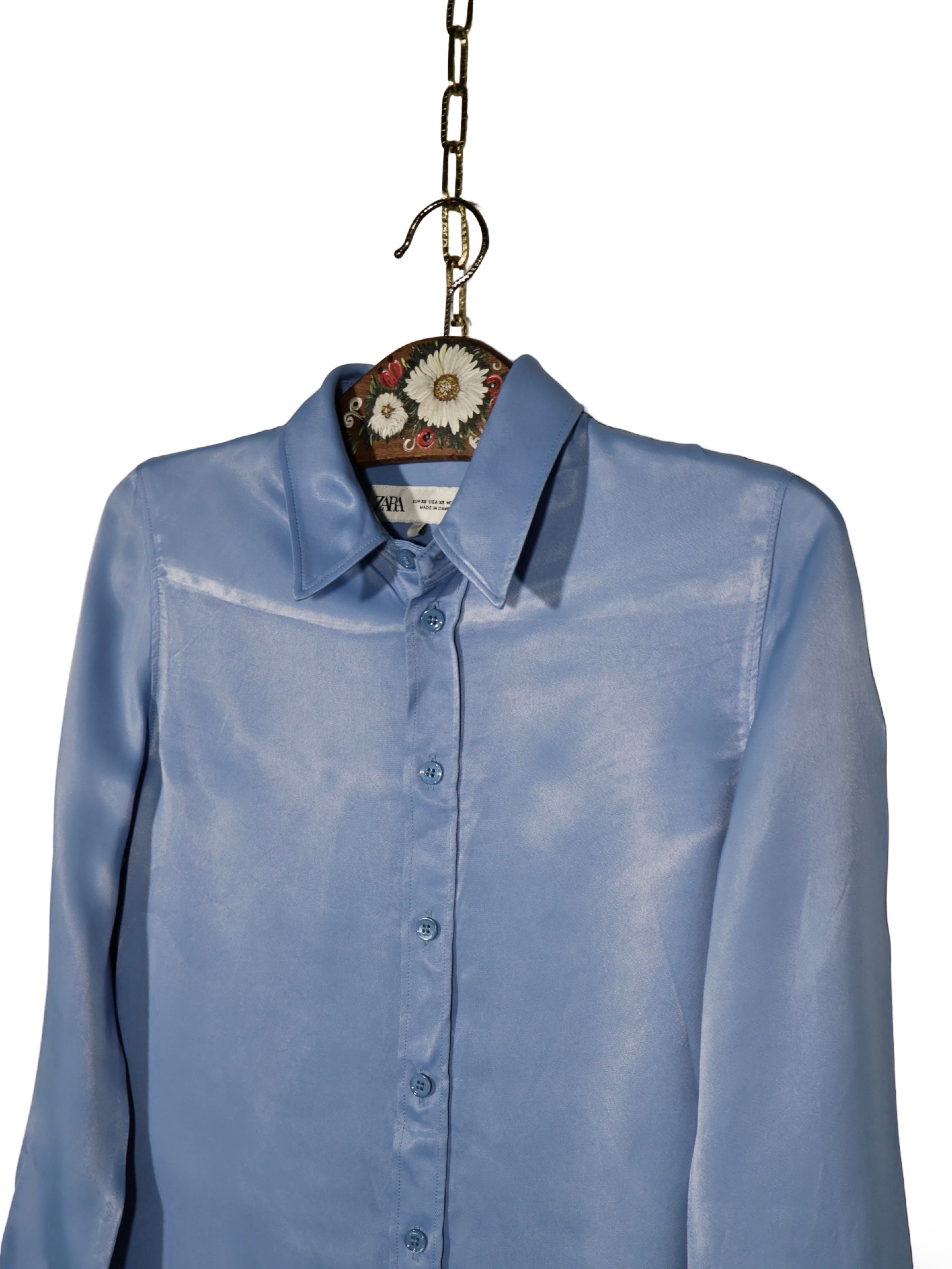 Camasa (100%vascoza) Zara - marimea XS - Femei