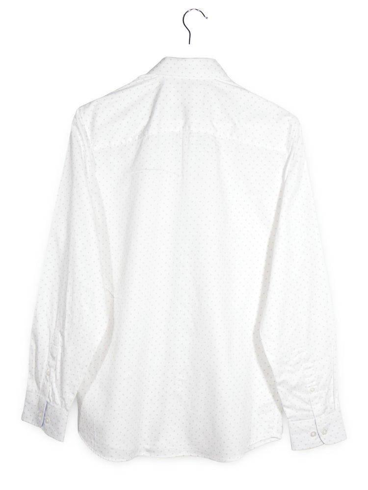 Camasa SELECTED HOMME alb mărime M vedere din spate second-hand premium