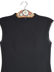 Rochie Marc Cain negru mărime M detaliu material și croială second-hand premium