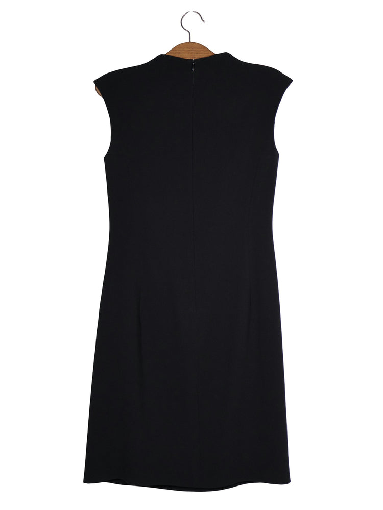 Rochie Marc Cain negru mărime M vedere din spate second-hand premium