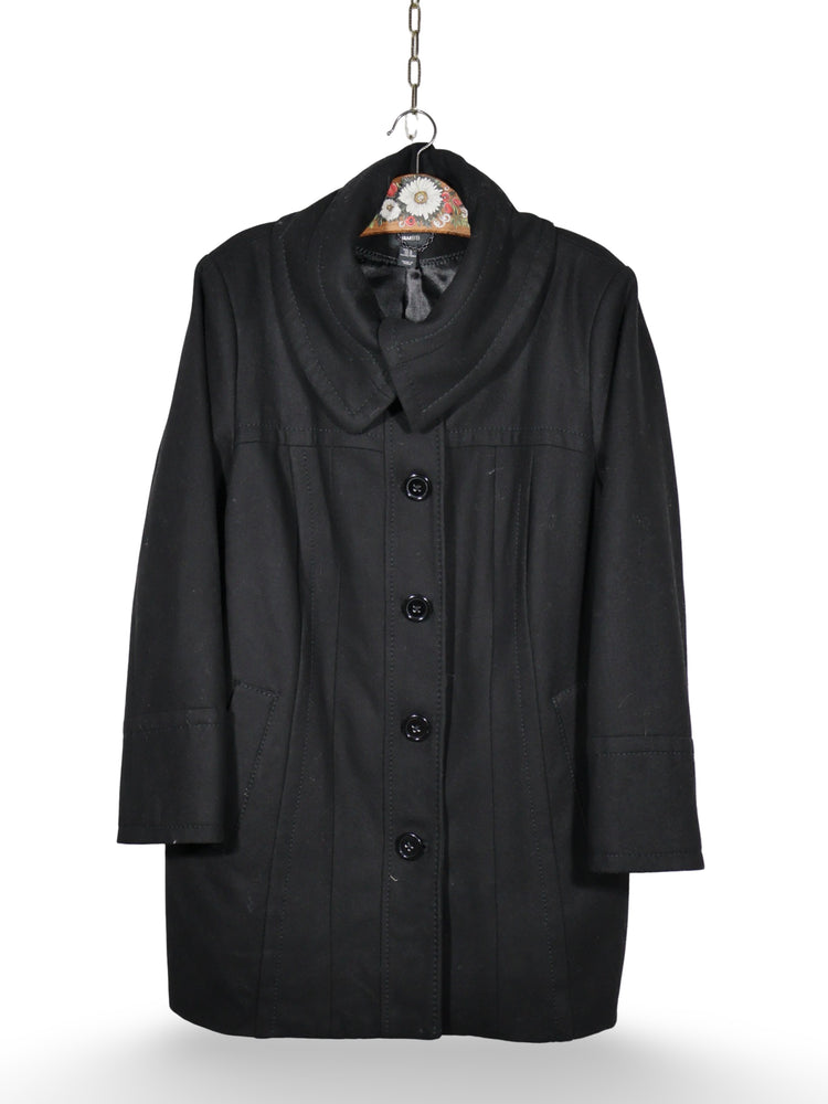 Palton (lana&vascoza) H&M - marimea XXL/3XL - Femei