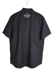 Camasa Camp David negru mărime XL vedere din spate second-hand premium
