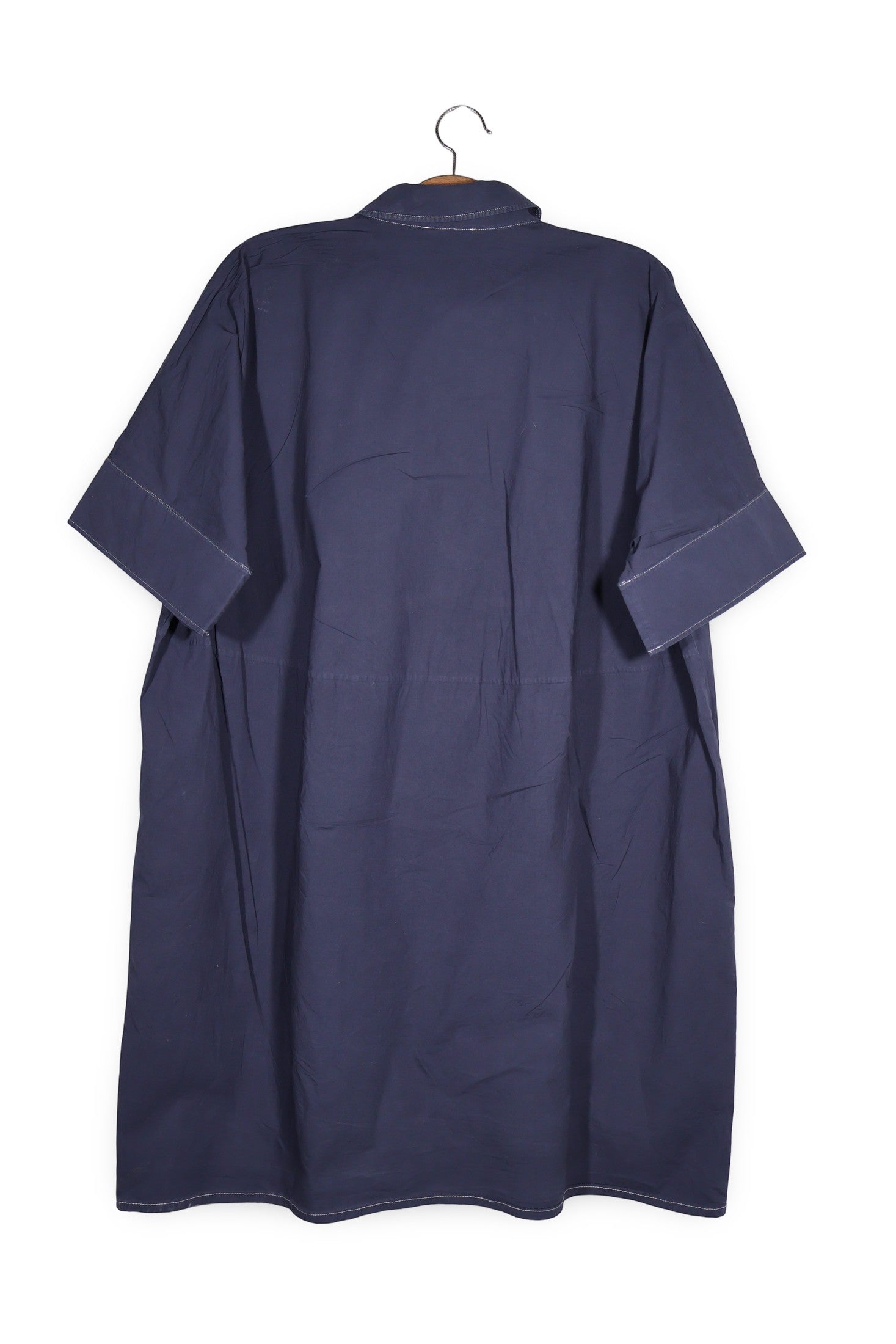 Rochie COS bleumarin mărime L vedere din spate second-hand premium