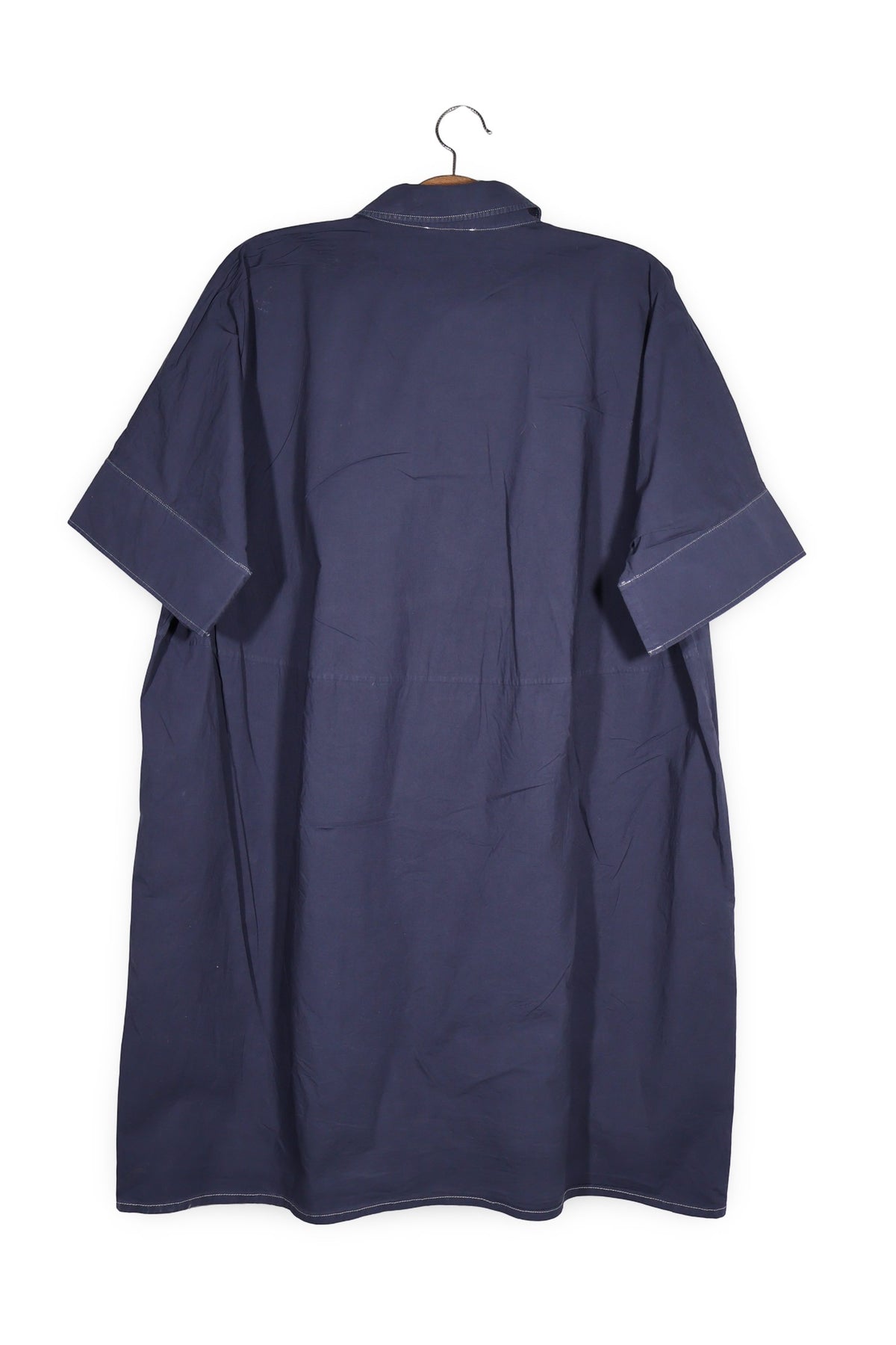 Rochie COS bleumarin mărime L vedere din spate second-hand premium