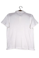 Tricou Hugo Boss alb mărime M vedere din spate second-hand premium