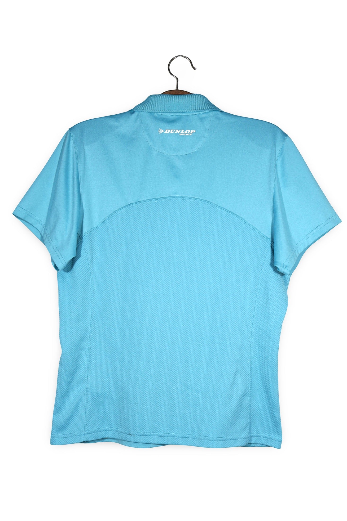 Tricou Dunlop albastru deschis mărime XL vedere din spate second-hand premium