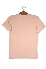 Tricou OLYMP bej roz pudrat mărime M vedere din spate second-hand premium