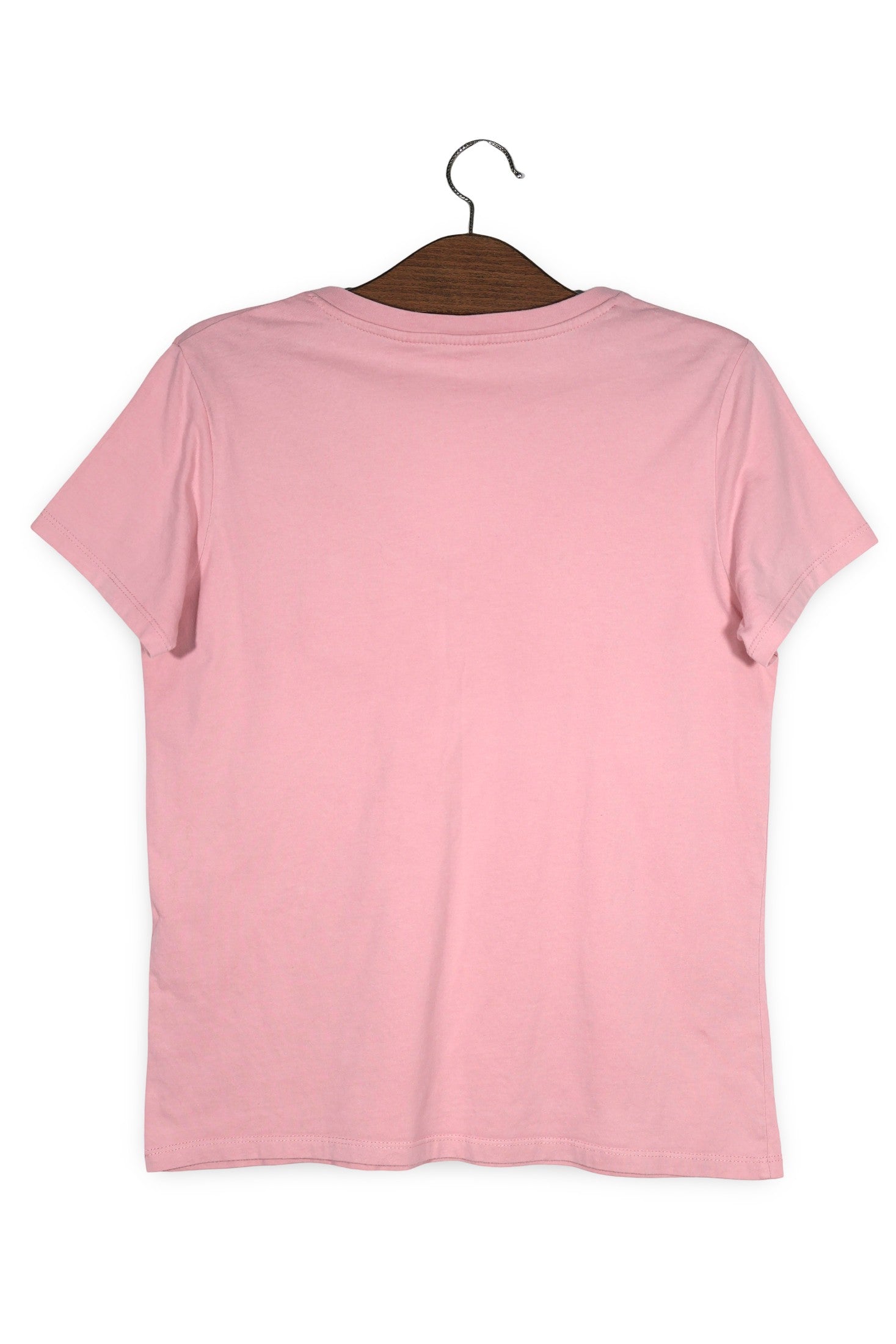 Tricou Levi's roz mărime M vedere din spate second-hand premium