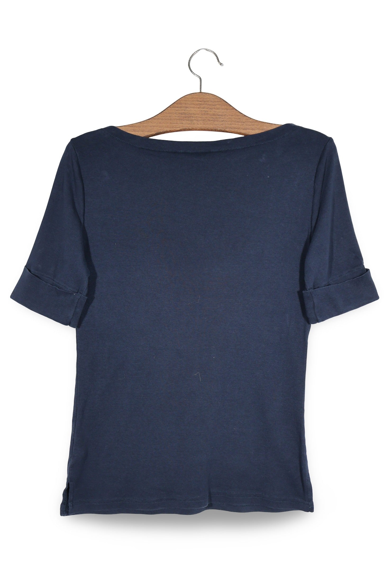 Tricou Lauren Ralph Lauren bleumarin mărime M vedere din spate second-hand premium