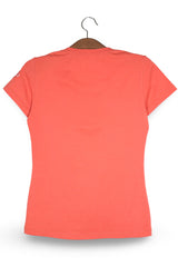 Tricou Mammut coral mărime XS vedere din spate second-hand premium
