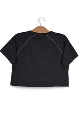 Tricou Ellesse negru mărime M vedere din spate second-hand premium