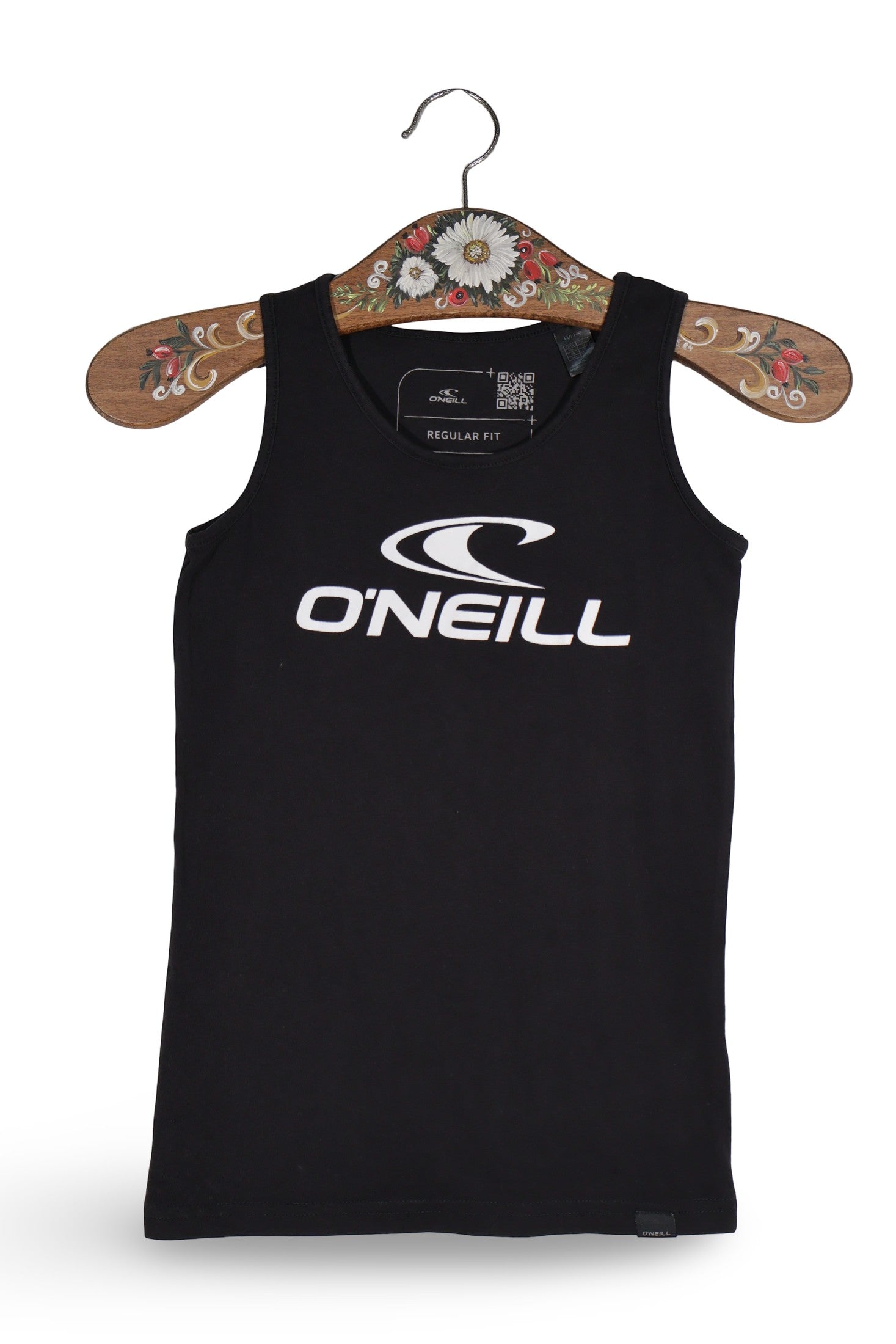 Tricou O'Neill negru mărime XXS vedere din față second-hand premium