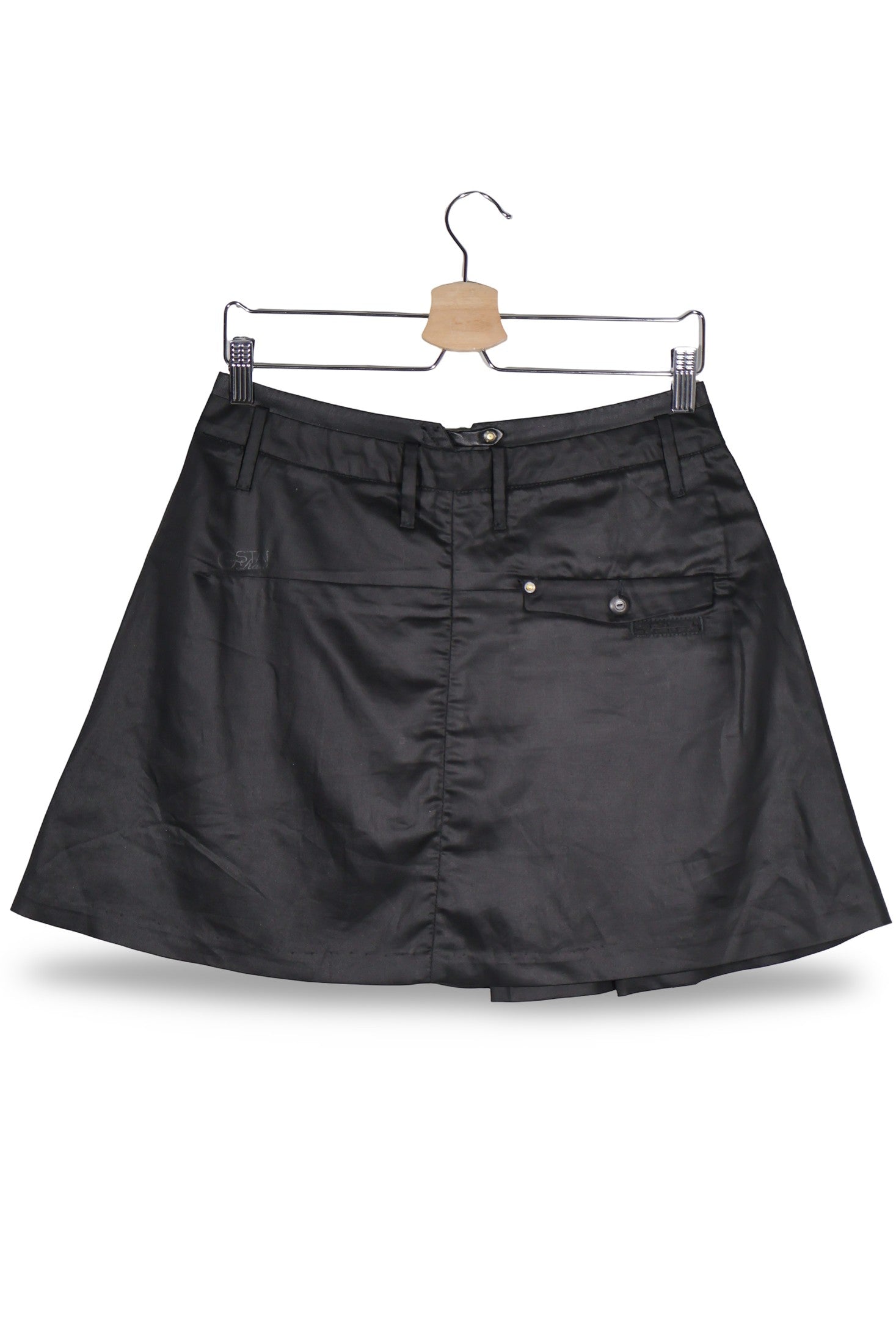 Fusta G-Star Raw negru mărime M vedere din spate second-hand premium