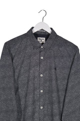 Camasa Garcia Jeans bleumarin mărime L detaliu material și croială second-hand premium