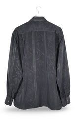 Camasa Gianni Versace negru mărime XL vedere din spate second-hand premium