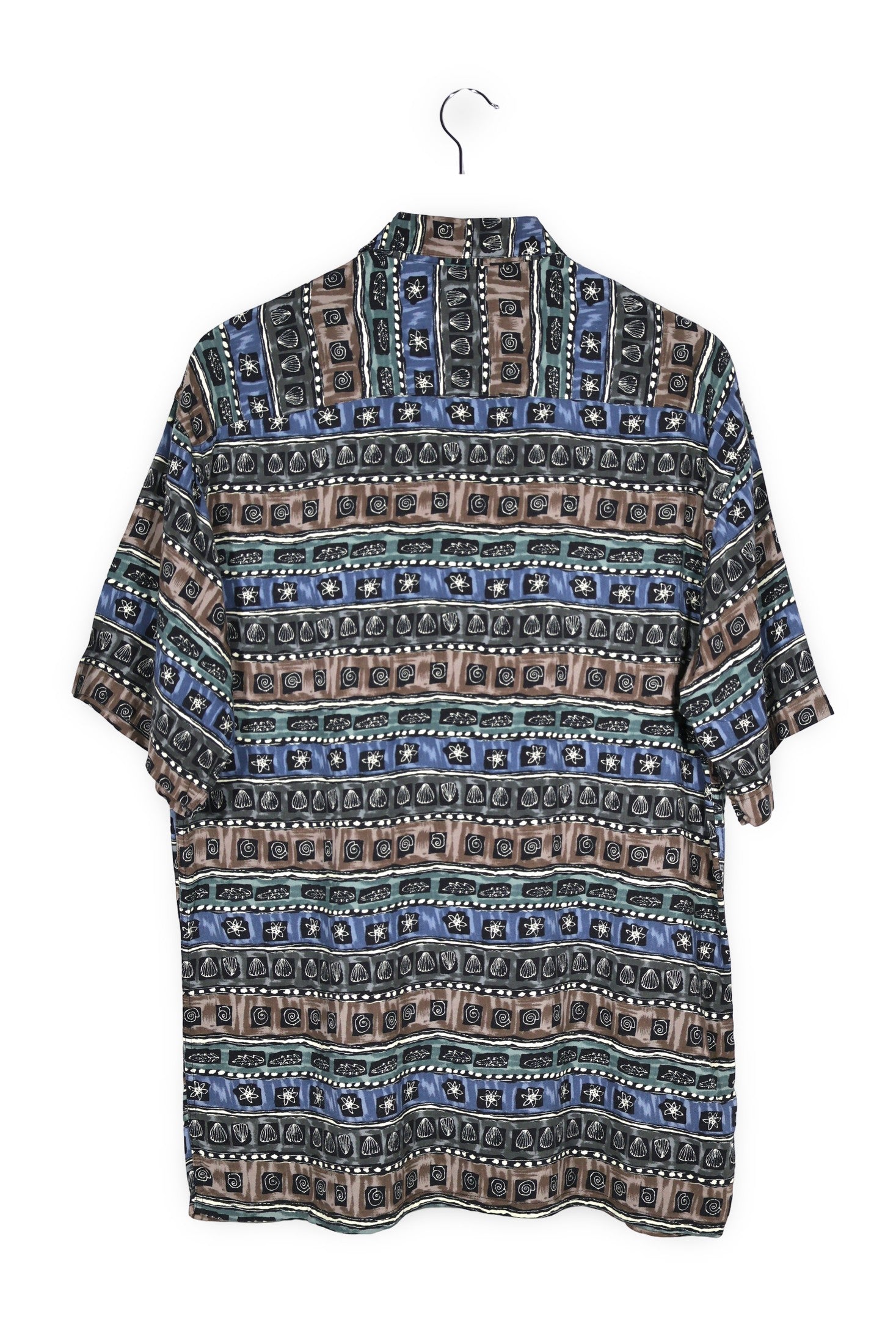 Camasa Pierre Cardin multicolor mărime M vedere din spate second-hand premium