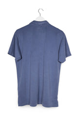 Tricou Columbia albastru mărime M vedere din spate second-hand premium