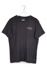 Tricou Billabong negru mărime L vedere din față second-hand premium