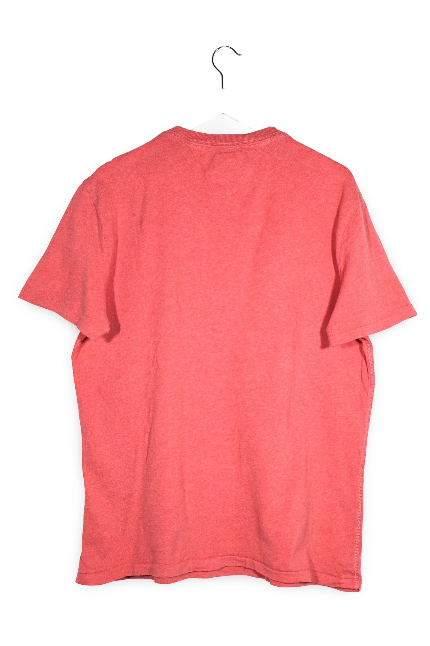 Tricou Hilfiger Denim coral spalacit mărime XXL vedere din spate second-hand premium