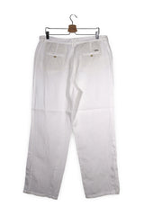 Pantaloni BRAX alb mărime XL vedere din spate second-hand premium