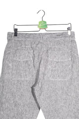 Pantaloni Selected Homme gri mărime M detaliu material și croială second-hand premium