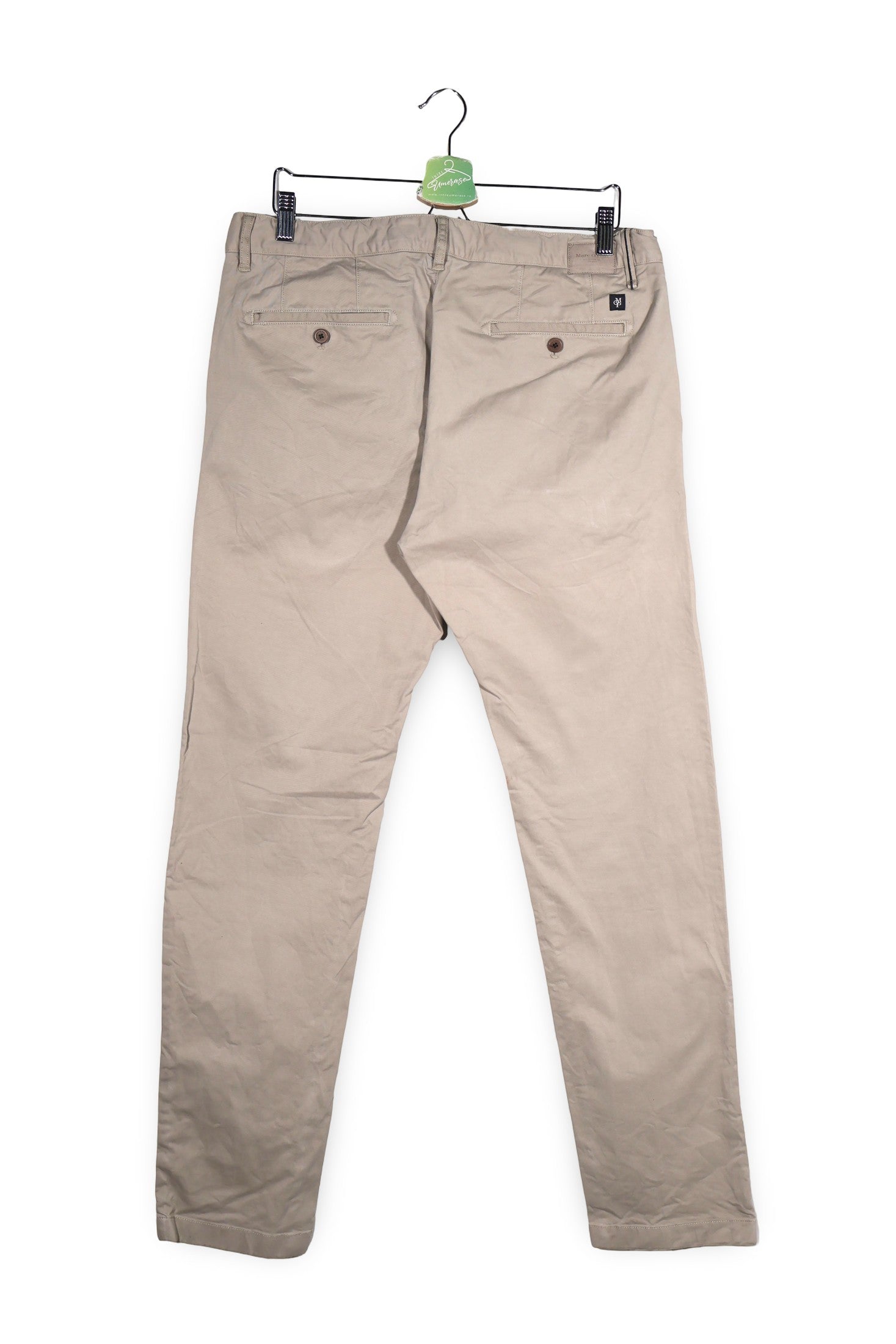 Pantaloni Marc O'Polo bej mărime L vedere din spate second-hand premium