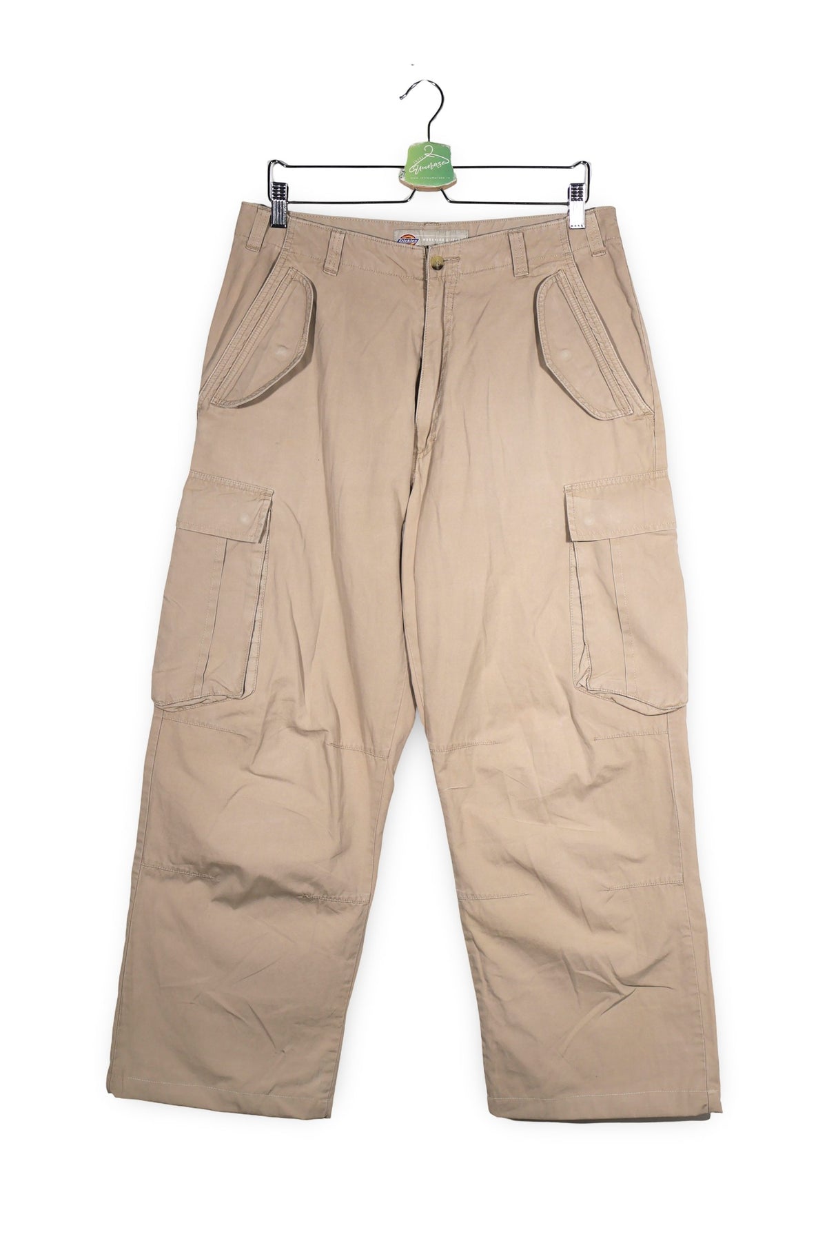 Pantaloni scurti Dickies bej mărime M vedere din față second-hand premium