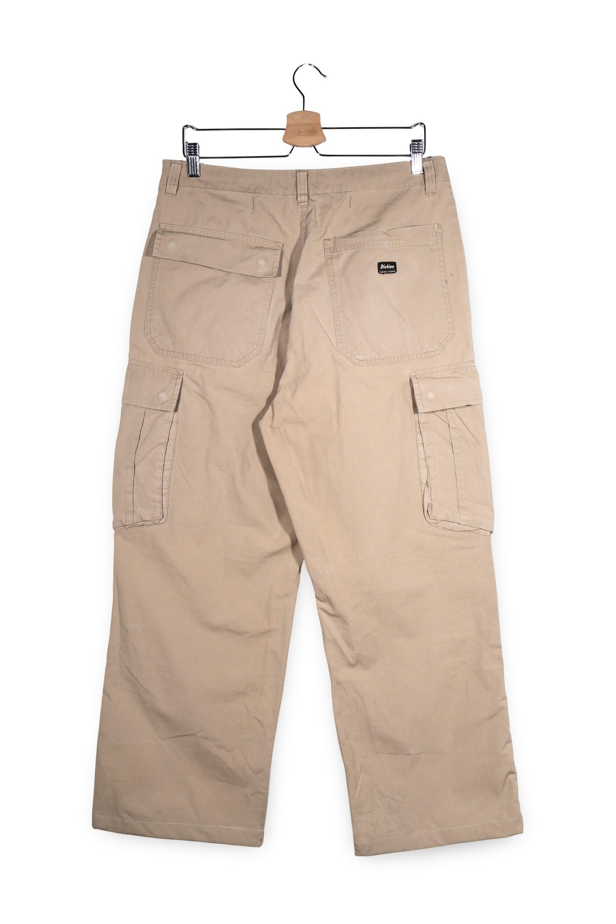 Pantaloni scurti Dickies bej mărime M vedere din spate second-hand premium