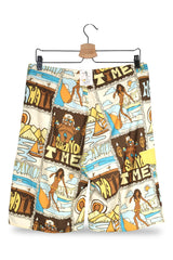 Pantaloni scurti Billabong multicolor mărime M vedere din spate second-hand premium