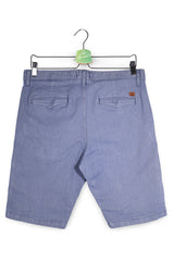 Pantaloni scurti JACK & JONES albastru mărime M vedere din spate second-hand premium
