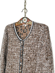 Cardigan Just White - marimea L - Femei