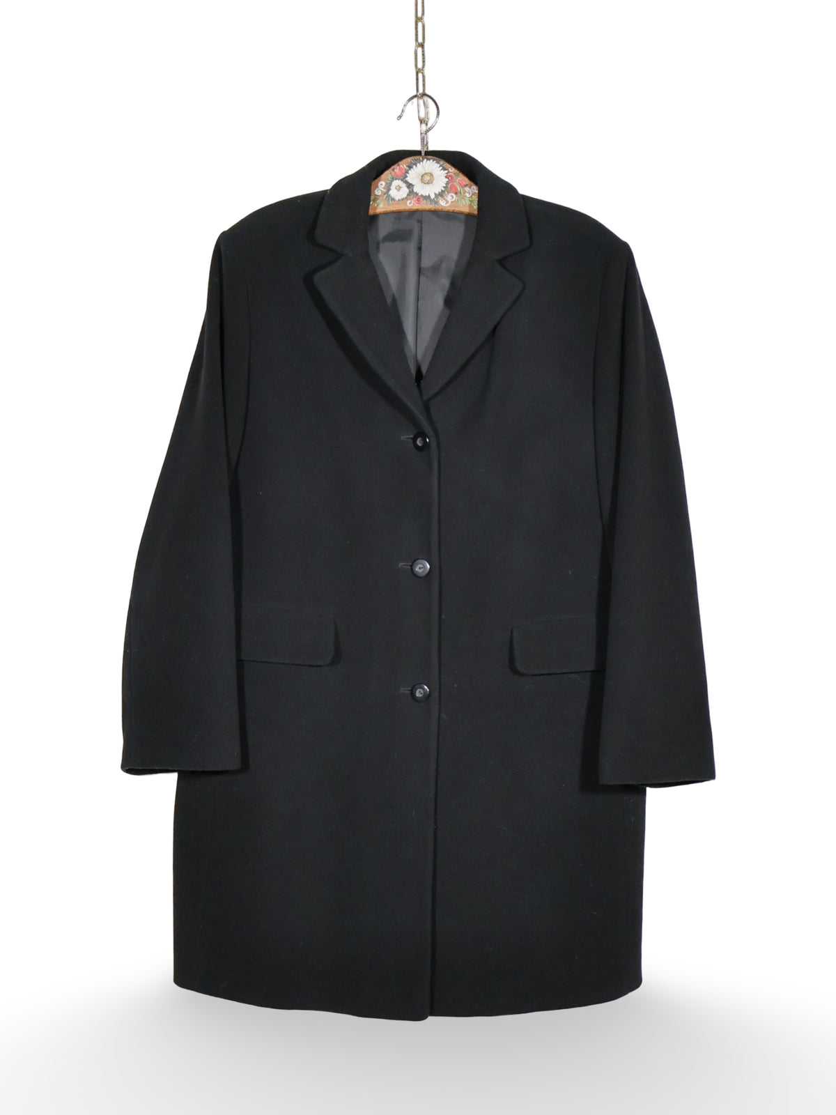 Palton (70%lana/10%cashmir) - marimea XL - Femei