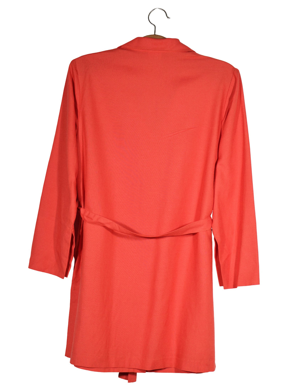 Rochie Haute Frabrique coral mărime L vedere din spate second-hand premium