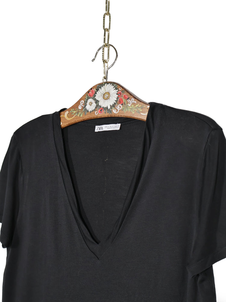 Tricou (100%liocel) Zara - marimea M - Femei