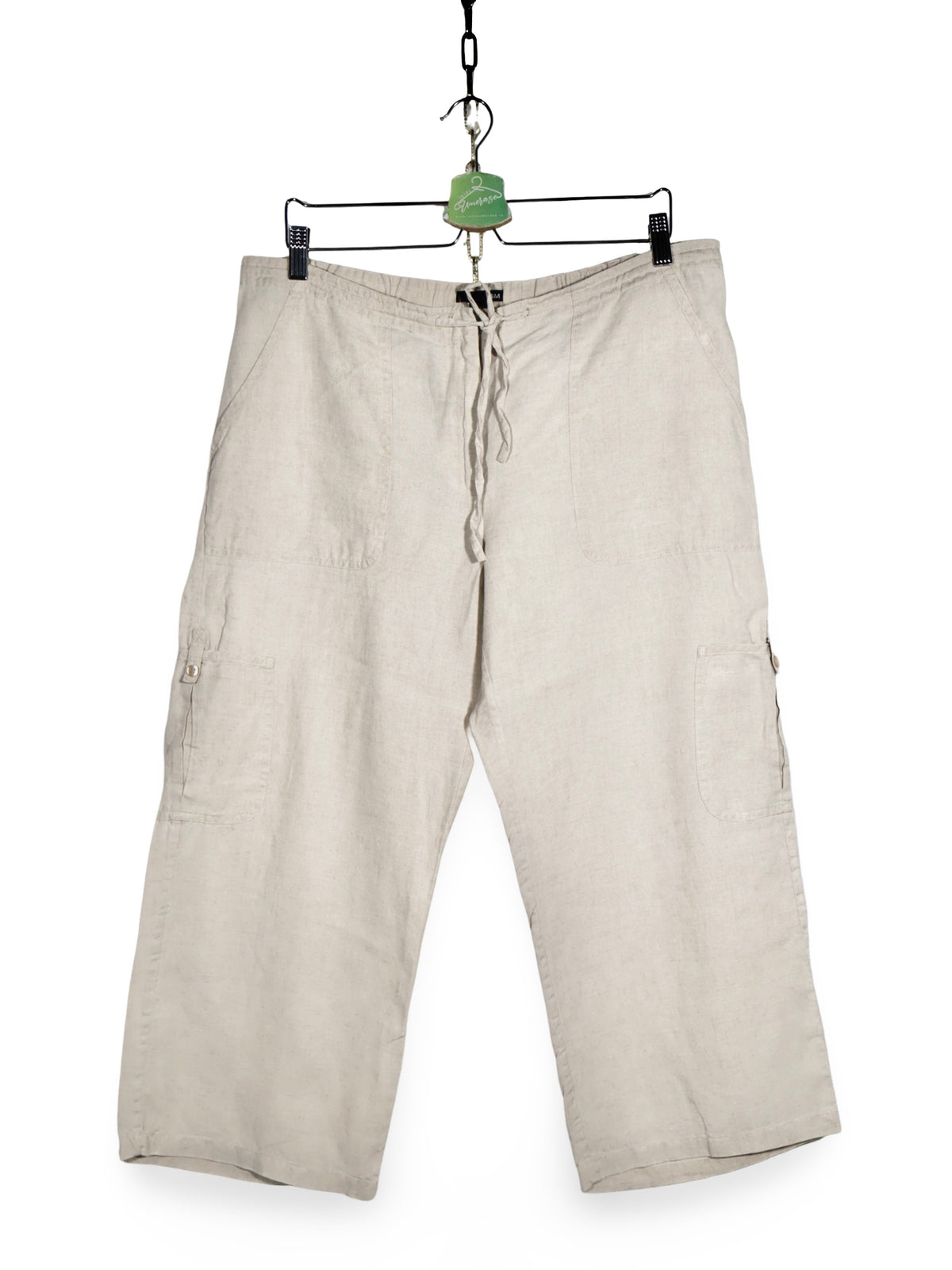 Pantaloni (100%in) H&M - marimea XXL - Femei