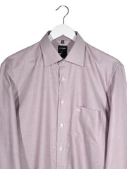 Camasa OLYMP mov prăfuit mărime M detaliu material și croială second-hand premium