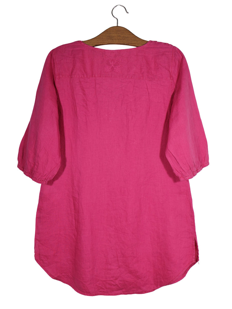 Camasa Street One fucsia mărime M vedere din spate second-hand premium