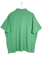 Tricou Lacoste verde mărime 4XL+ vedere din spate second-hand premium