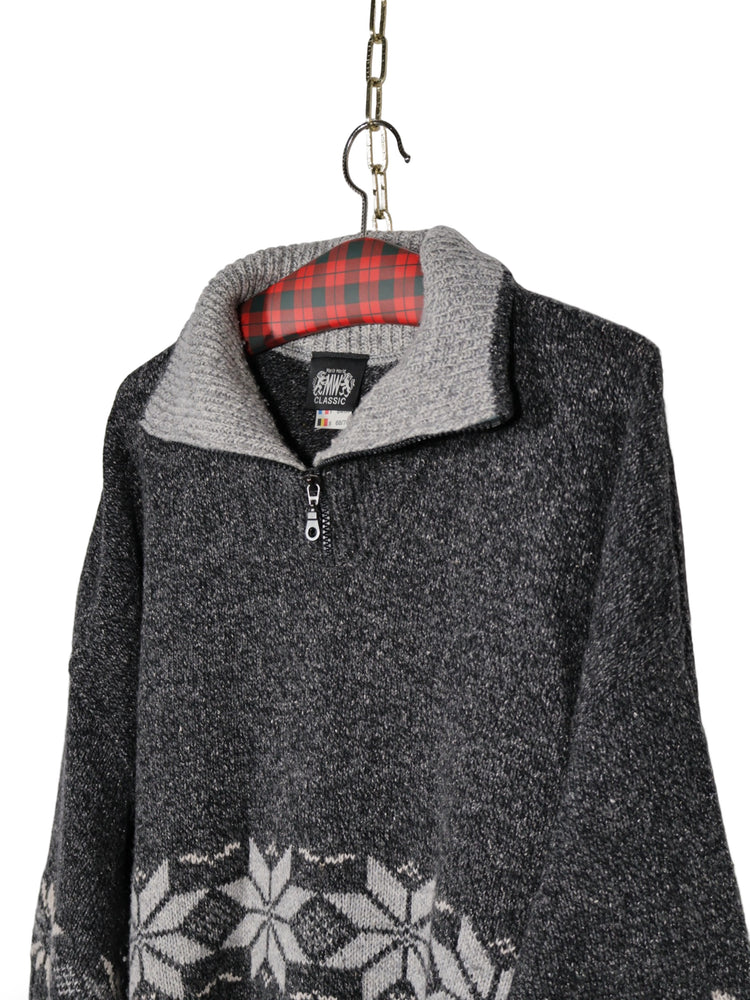 Bluza (60%lana/10%matase) Vintage - marimea 3XL/4XL - Barbati