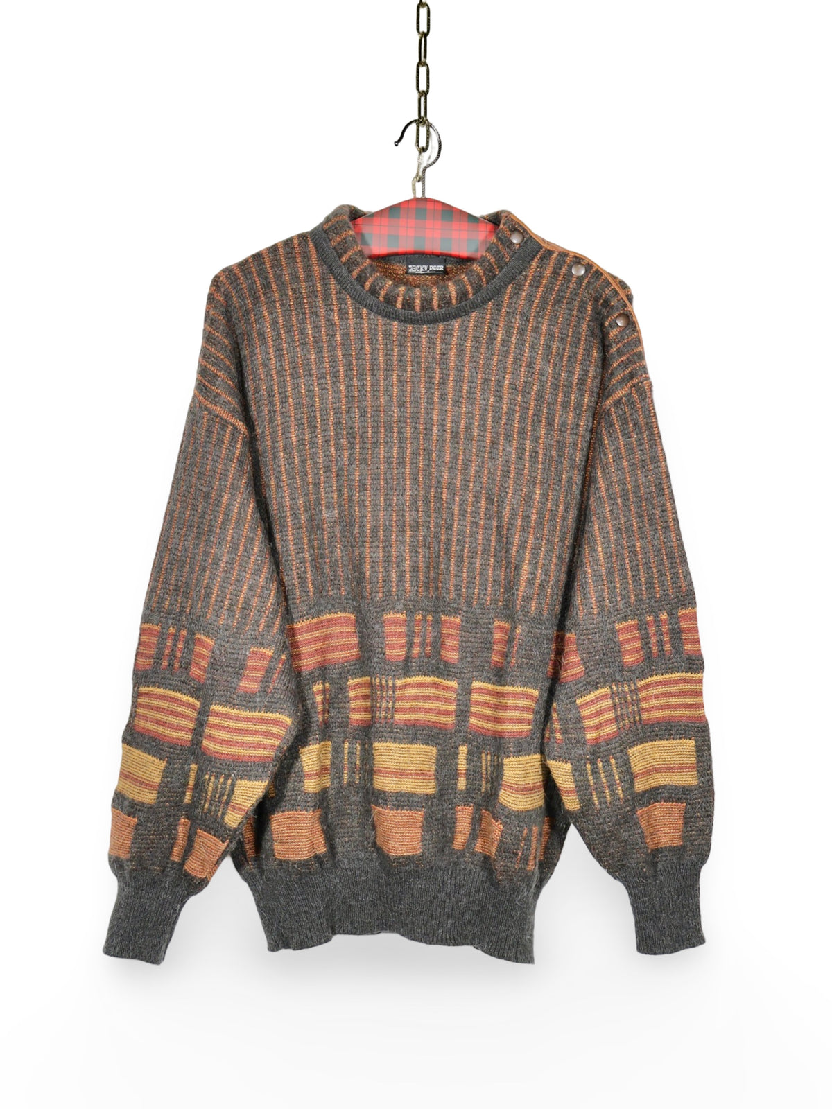 Bluza (lana&alpaka) Vintage - marimea M - Barbati