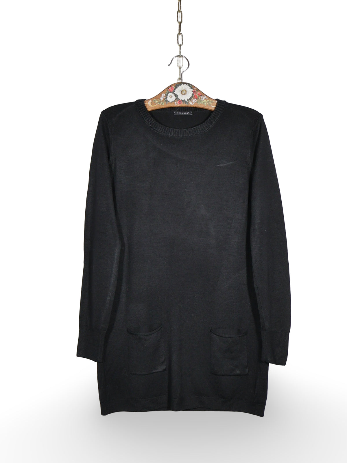 Bluza (lunga) 100%lana - marimea M - Femei