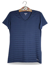Tricou CMP bleumarin mărime L vedere din față second-hand premium