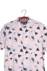 Cămașă - Zara camasa slim fit florală din viscoză – M – Bărbați - detaliu