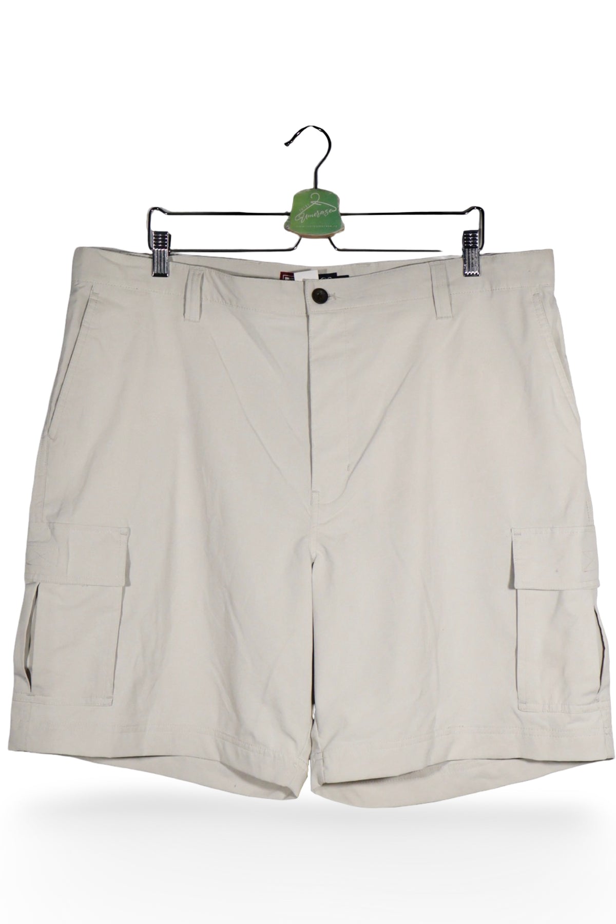 Pantaloni scurți - RALPH LAUREN cargo bej deschis din material tehnic – XXL – Bărbați - fata